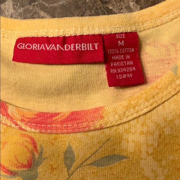 Gloria Vanderbilt tshirt - Picture 2 of 5